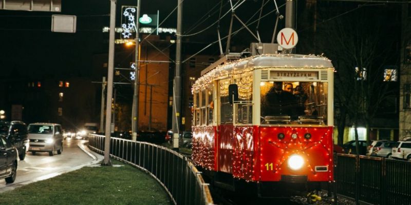 Zapraszamy na przejazdy świątecznym tramwajem