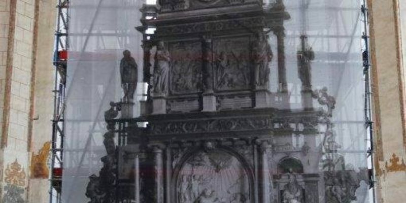 Odsłonięcie ołtarza w Centrum św. Jana