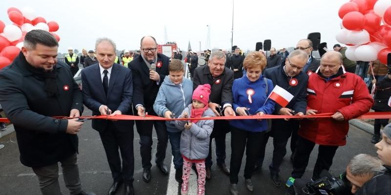 Most 100-lecia Odzyskania Niepodległości Polski otwarty!