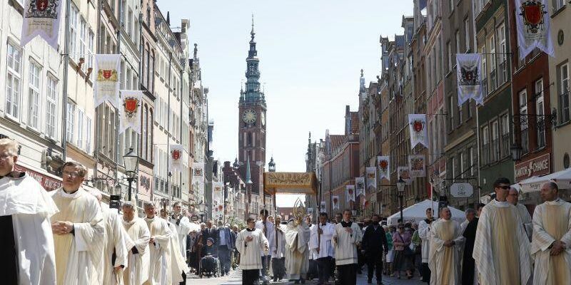 W Boże Ciało ulicami Gdańska przeszły procesje. Po raz pierwszy od dwóch lat