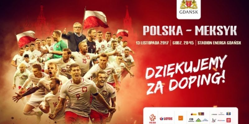 Mecz Polska - Meksyk na Stadionie Energa Gdańsk
