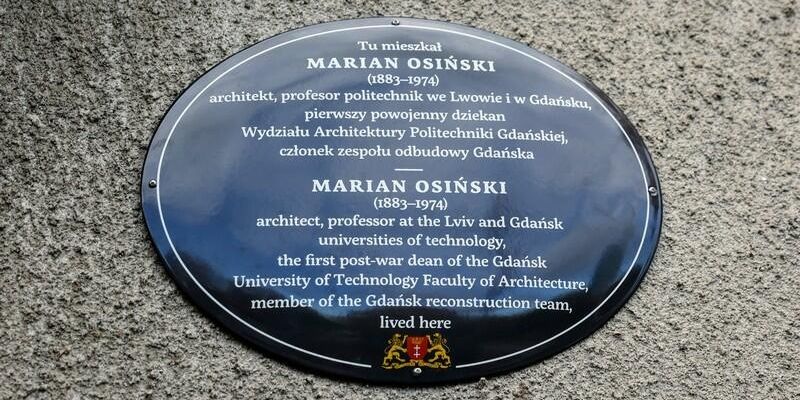 Gdańsk upamiętnił architekta odpowiedzialnego za projekt odbudowy miasta