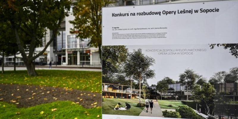 Jak mogłoby się zmienić otoczenie Opery Leśnej? Projekty na placu Przyjaciół Sopotu