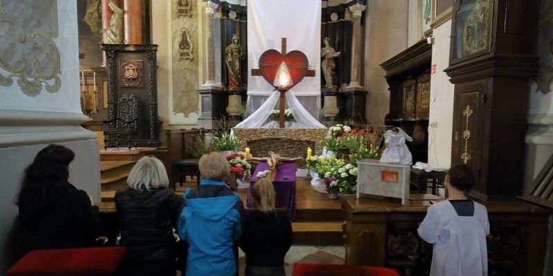 Wielkanoc. Groby Pańskie w gdańskich kościołach