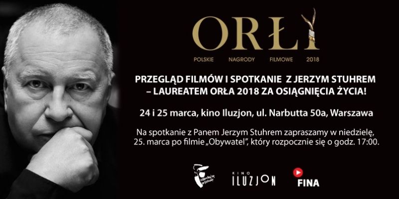 Przegląd filmów Jerzego Stuhra - laureata Orła 2018 za osiągnięcia życia