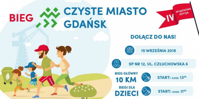 Rodzinny Bieg Czyste Miasto Gdańsk - IV edycja