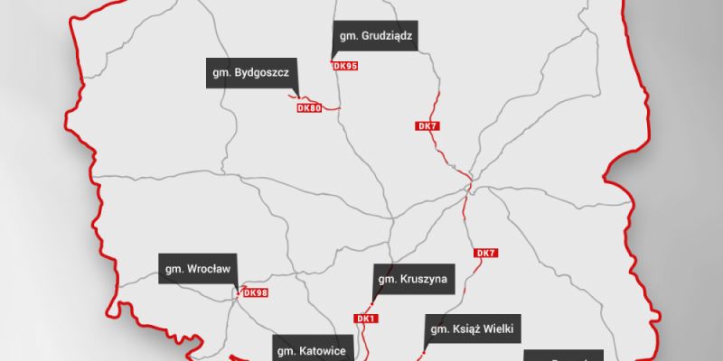 Najbardziej kontrolowane drogi w Polsce