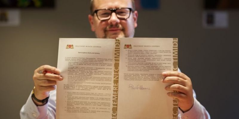 Prezydent Gdańska podpisał Samorządową Kartę Kultury