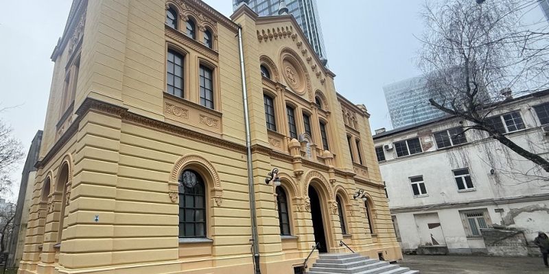 Zakończył się remont  elewacji synagogi