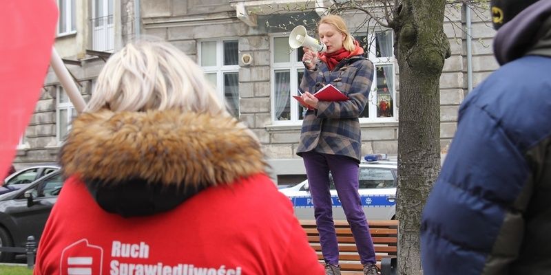 Pikieta protestacyjna przed siedzibą LPP w Gdańsku