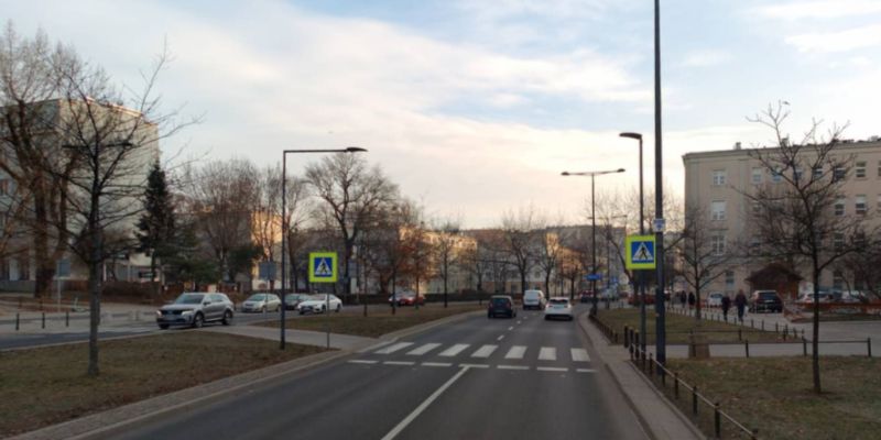 Nowa sygnalizacja świetlna poprawi bezpieczeństwo pieszych na ulicy Leszno