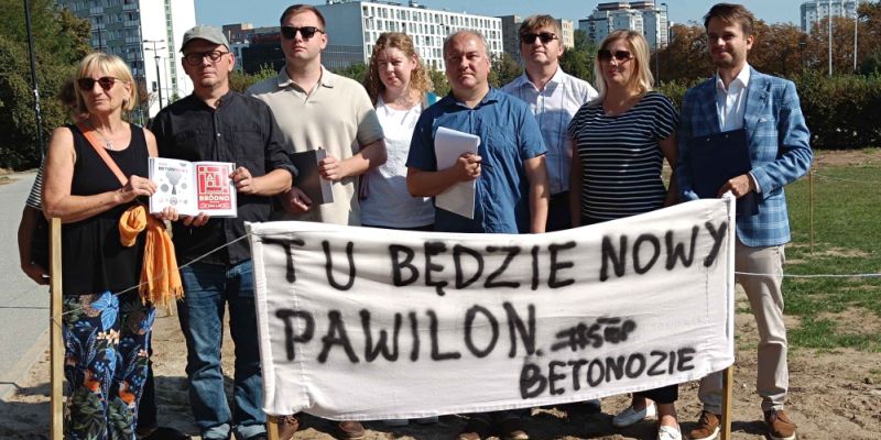 Mówią STOP komercjalizacji Parku Bródnowskiego