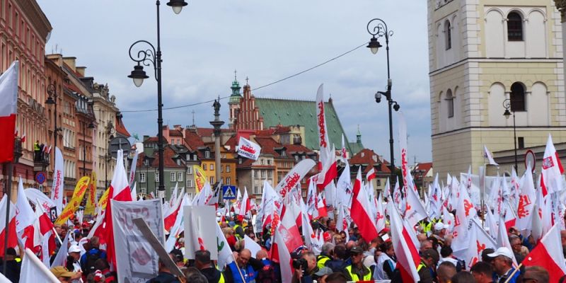 [Aktualizacja] Trwa manifestacja rolników