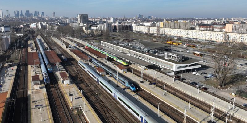 Kompleksowa metamorfoza stacji Warszawa Wschodnia