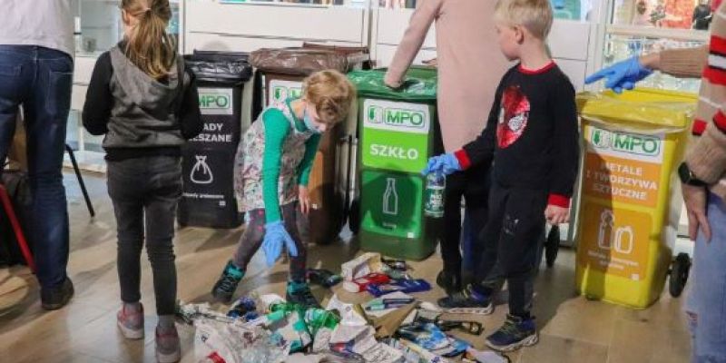 Nauka segregacji odpadów dla szkół i przedszkoli