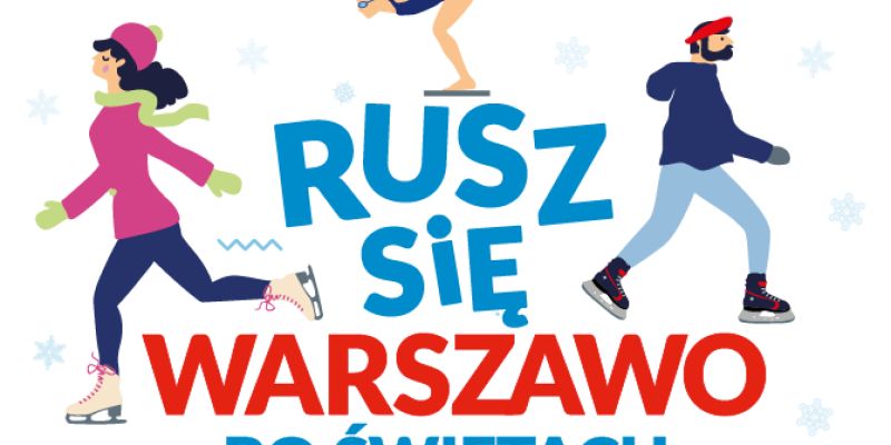 Darmowe pływalnie, lodowiska i siłownie w Warszawie. Wystartowała akcja „Rusz się Warszawo po Świętach”