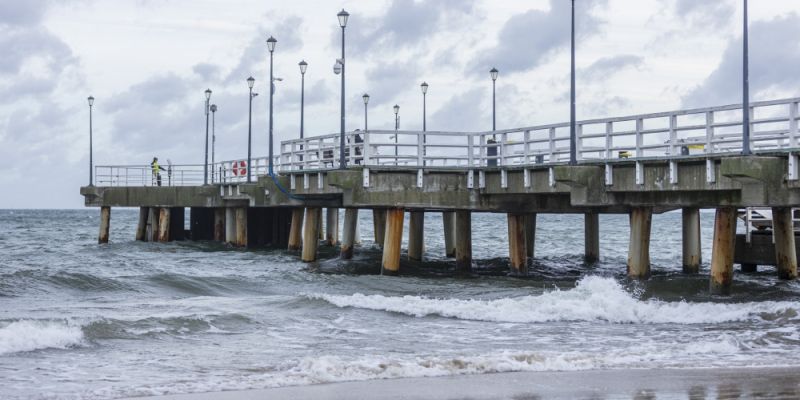 Kompleksowy remont molo w Brzeźnie