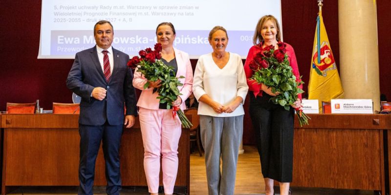 Zmiany w składzie prezydium Rady Warszawy