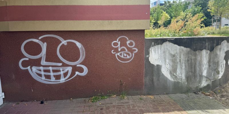 Tylko w pierwszej połowie tego roku z pseudograffiti oczyszczono blisko 3 tys. wiat i koszy.