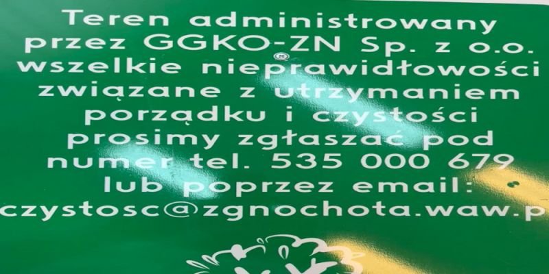 Mieszkańcy będą wiedzieć kto odpowiada za czystość