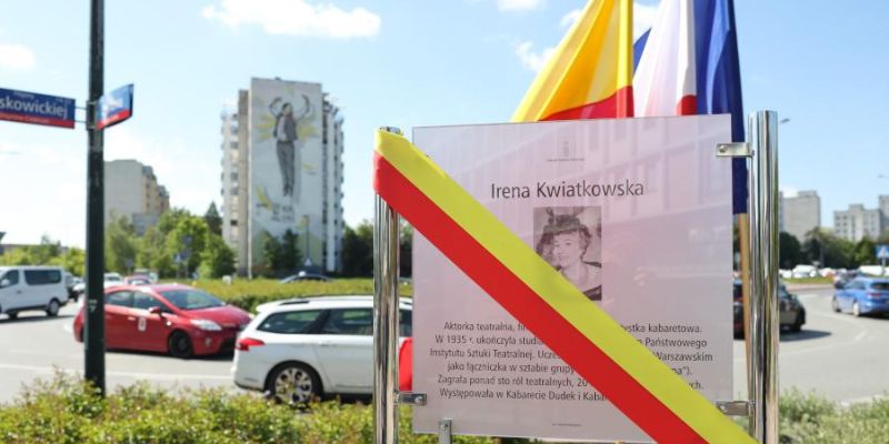 Irena Kwiatkowska ma swoje rondo w Warszawie