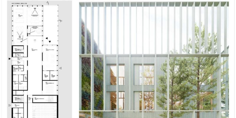 Wybrano koncepcję nowej siedziby Ursynoteki przy ul. Bacewiczówny