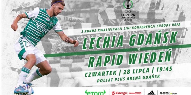 Przyjdźmy wspierać Lechię Gdańsk rusza sprzedaż biletów  na mecz z Rapidem Wiedeń