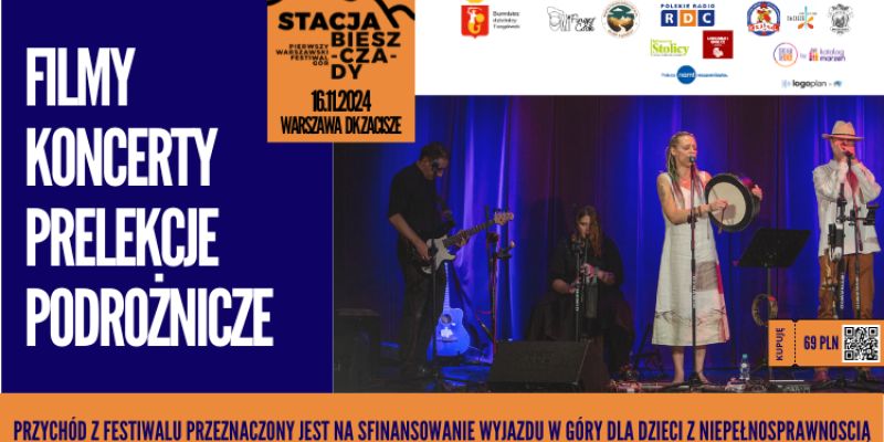 Ty też możesz pomóc! Przyjdź na Pierwszy Festiwal Gór w Warszawie „Stacja Bieszczady”