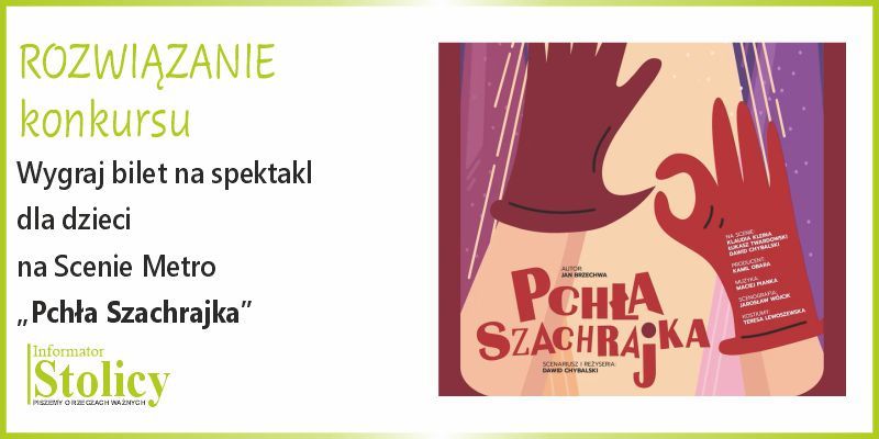 [ROZWIĄZANIE KONKURSU] Lato z teatrem - wygraj bilety na spektakl dla dzieci