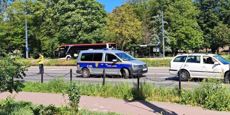 Jechał zygzakiem po ul. Siennickiej