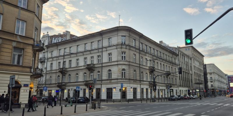 Historyczny układ ulicy Kruczej w Warszawie wpisany do rejestru zabytków