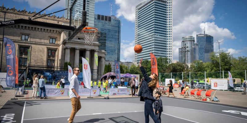 Rodzinna Strefa Sportu w samym centrum Warszawy!