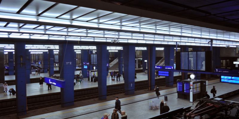 Zadymienie i ewakuacja na Dworcu Centralnym