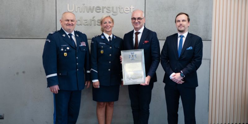 Pomorska Policja podjęła współpracę z Uniwersytetem Gdańskim w dziedzinie bezpieczeństwa wewnętrznego