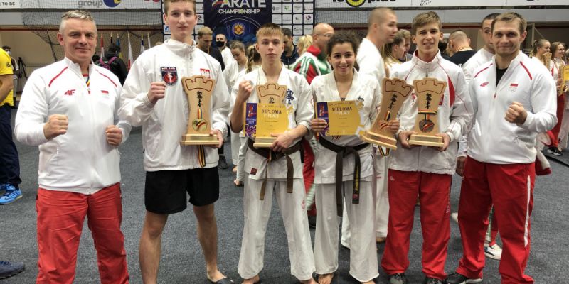 Sukces bielańskich karateków na Mistrzostwach Europy