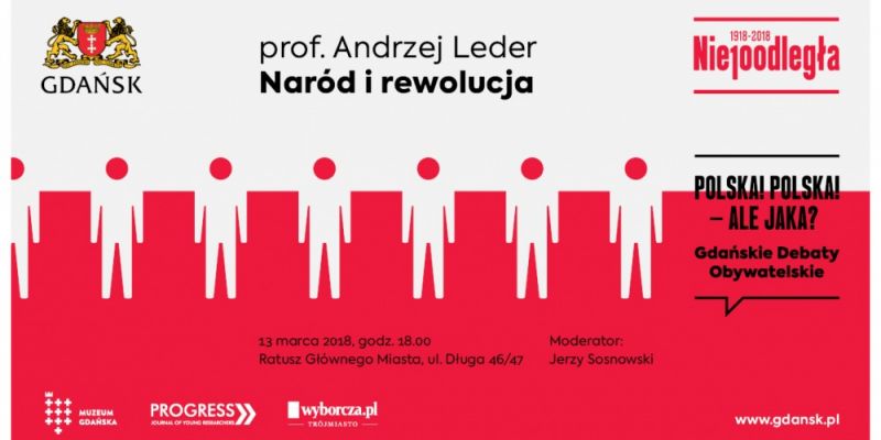 „Naród i rewolucja” w cyklu Gdańskich Debat Obywatelskich