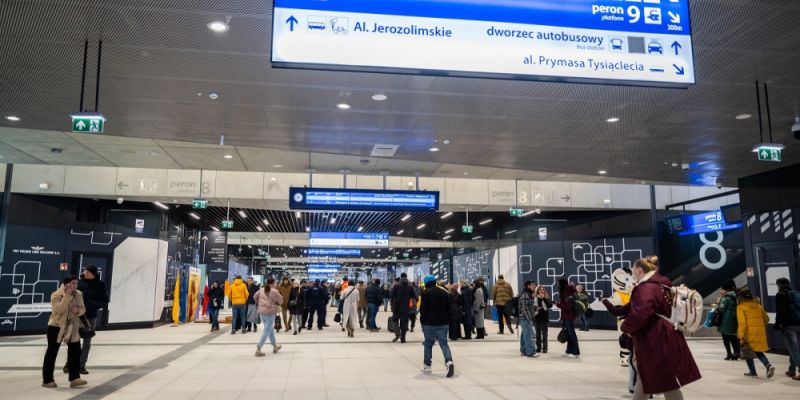 Nowe przejście podziemne na Dworcu Zachodnim już otwarte