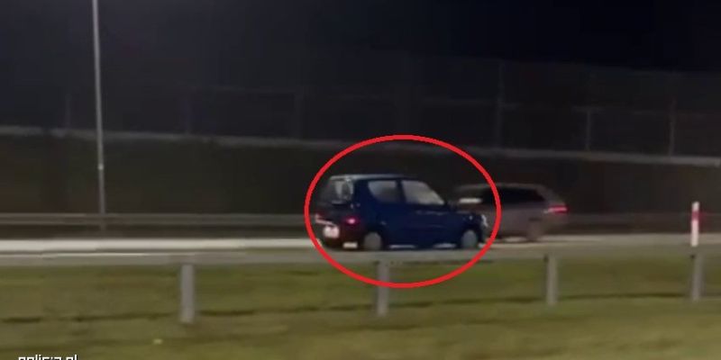 76-letnia kobieta jechała "pod prąd" na trasie ekspresowej