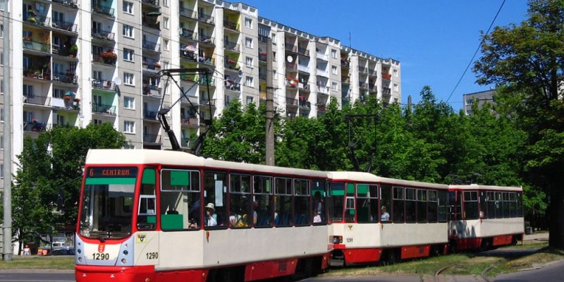 Trzywagonowy tramwaj