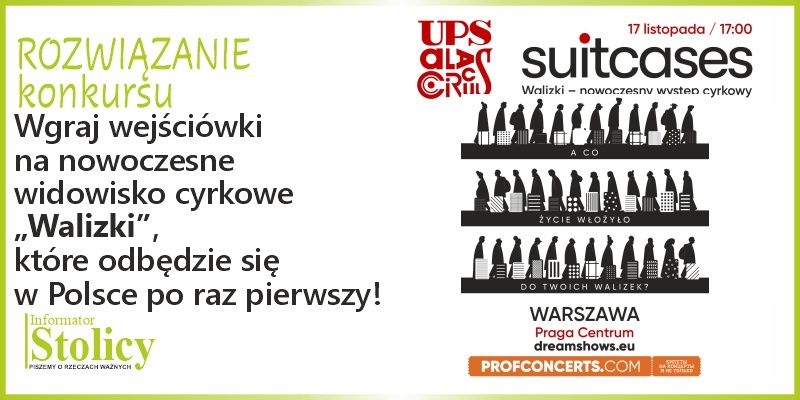 Rozwiązanie konkursu] Wygraj wejściówki na nowoczesne widowisko cyrkowe