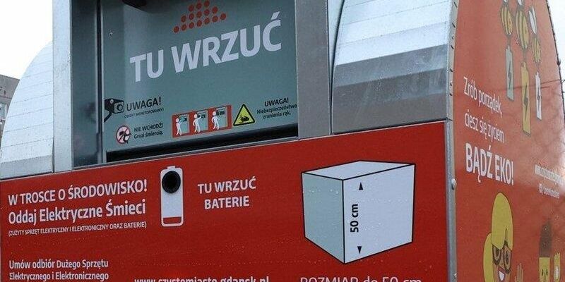 130 ton w pół roku. Gdańsk rozwija system odbioru elektroodpadów