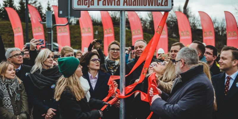 Nowa ulica w Gdańsku - al. Pawła Adamowicza