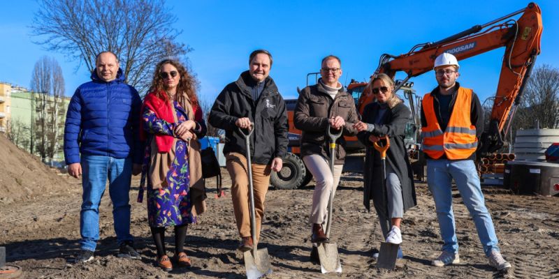 Ruszyła budowa nowego bazaru na Bielanach