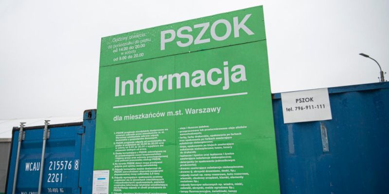 PSZOK przy Zawodziu 1 zamknięty