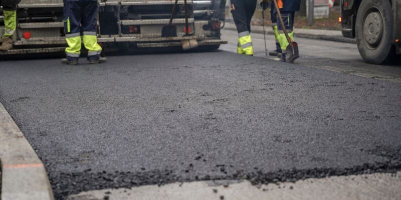 Remont dróg wewnętrznych przy UKSW na Wóycickiego