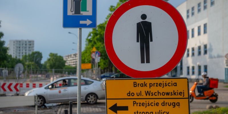 Zamknięte dwie ulice na Woli i w Ursusie