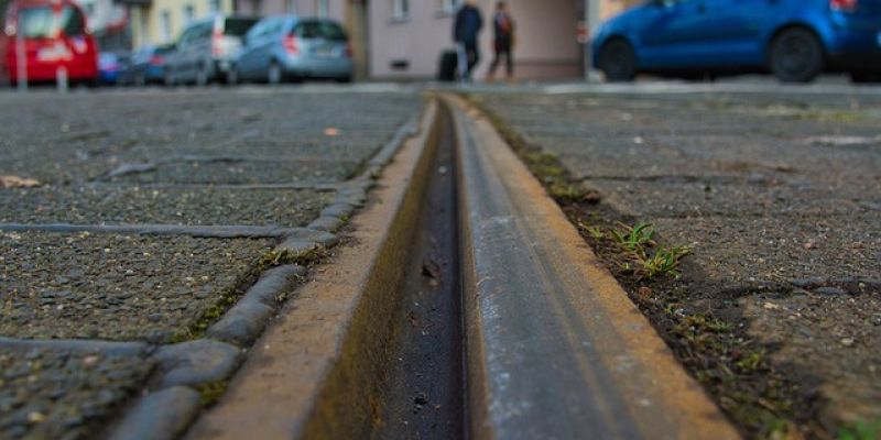 Tramwajarze pracują na Filtrowej