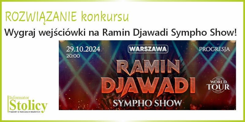 [Rozwiązanie konkursu] Wygraj wejściówki na Ramini Djawadi Sympho Show