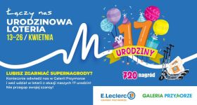 17 lat razem z mieszkańcami Gdańska: podwójne urodziny E.Leclerc i Galerii Przymorze z nagrodami